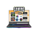 Asus ROG Strix G15 G513RC-HN194A6 Ryzen7 6800HS 16GB 512SSD RTX3050 15.6" FullHD FreeDOS Taşınabilir Bilgisayar OUTLET