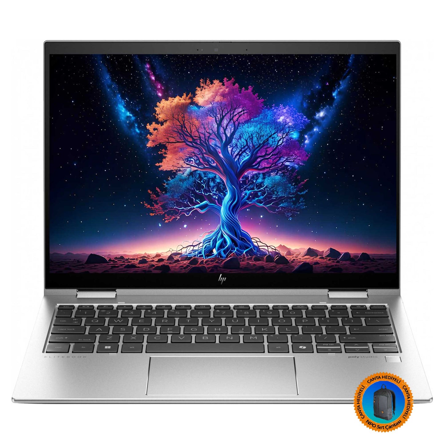 HP Elite x360 830 G11 9G0E3ET Ultra7 155U 13.3" FHD+ Touch Dizüstü Bilgisayar