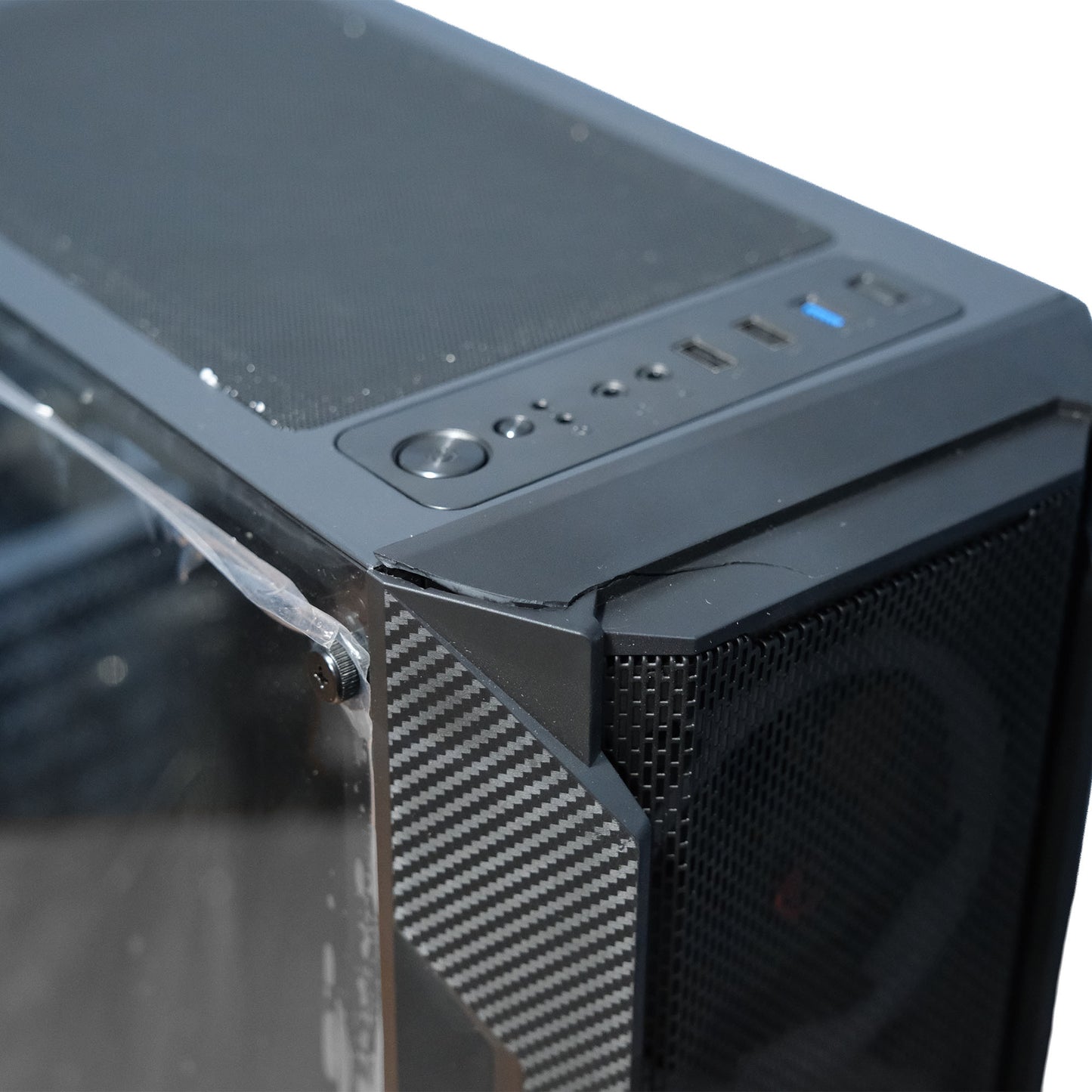 Rampage FUSION 650W 80+ BRONZE 4 Rainbow Fanlı Temperli Cam Panel ATX MID Tower Oyuncu Kasası OUTLET
