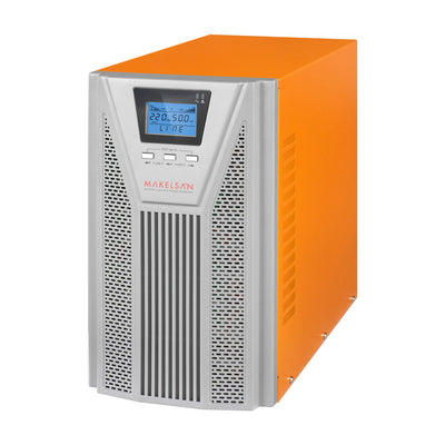 MAKELSAN P.PACK SE Online (2700W) 3KVA 5/10 Dak. (6x12v 9AH Akü) Online UPS OUTLET 3
