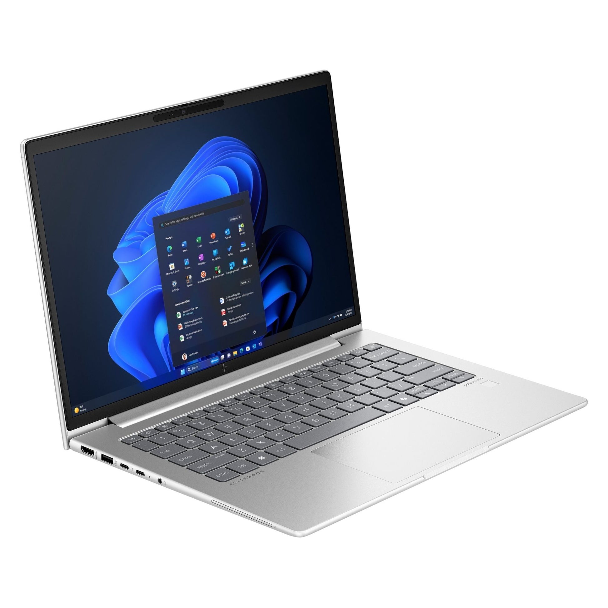 HP EliteBook 640 G11 AD4D1ET Ultra7 155U 16GB 512SSD 14" FullHD FreeDOS Dizüstü Bilgisayar - Resim 2