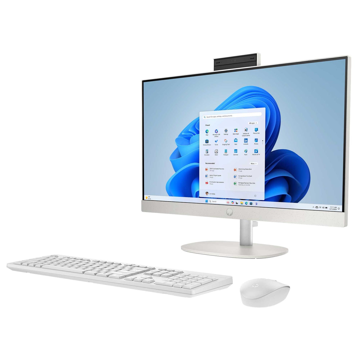 HP 24 CR2011NT D2VC1EA Ultra7 255U 16GB 512SSD 23.8" FHD FreeDOS All In One Bilgisayar - Resim 3