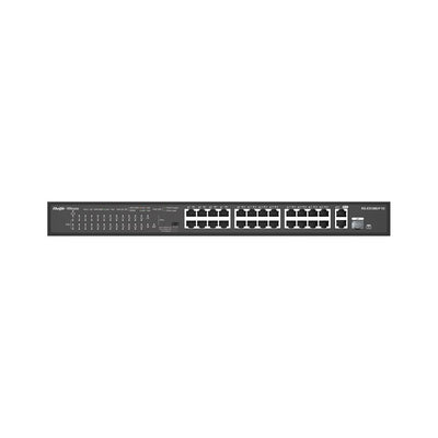 Ruijie-Reyee RG-ES126S-LP 24 Port Poe+ 10-100 Mbps + 2 Port 10-100-1000 Mbps Uplink Switch