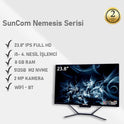 SUNCOM Nemesis SCA-101 i5-4570T 8GB 512GB SSD O/B 23.8" Siyah DOS All in One PC