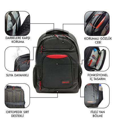 Dexim Premium 17" Notebook Sırt Çantası - DXBP40