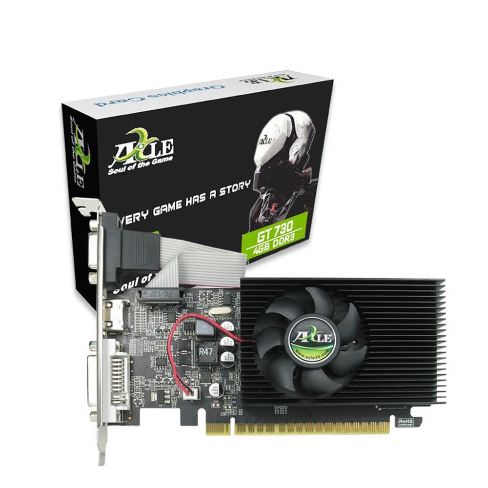 Axle GeForce GT730 AX-GT730-4GD3P8CDIL 4GB GDDR3 128Bit DX12 Ekran Kartı