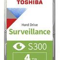 TOSHIBA HDWT840UZSVA S300 3.5" 4TB 5400rpm 256mb SATA 7/24 Harddisk