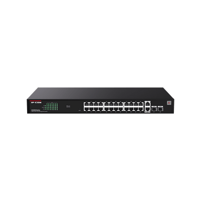 Ip-com G2228p-24-410w 24 Port Gigabit+2xrj45/sfp Uplink 370w Poe Cloud Yonetilebilir Rackmount Switch