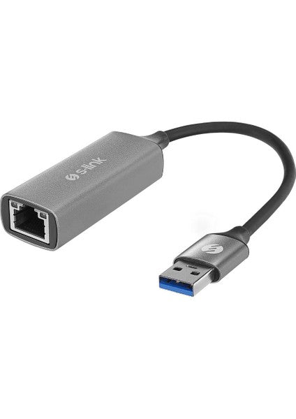 S-Link SW-U334 USB - Ethernet Dönüştürücü Adaptör