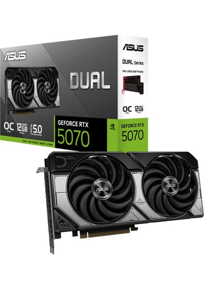 ASUS DUAL-RTX5070-O12G 12GB Geforce RTX5070 GDDR7 192bit HDMI 3xDP 16x Ekran Kartı