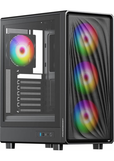 POWER BOOST PB-A5065B 600W 80+ Bronze Siyah Mesh Panel Full Tower E-ATX Kasa