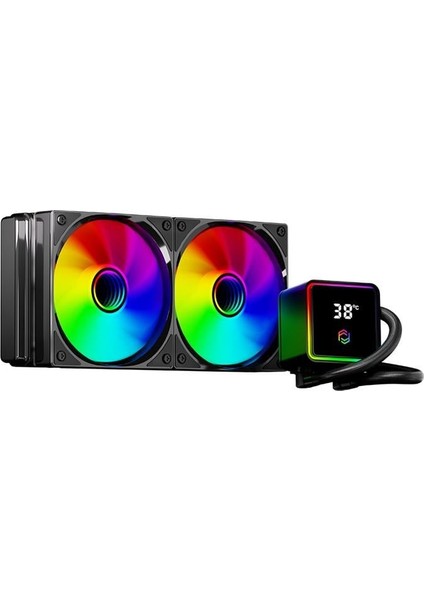 Frisby Fcl-240b Argb 240 Liquid Cooler Black