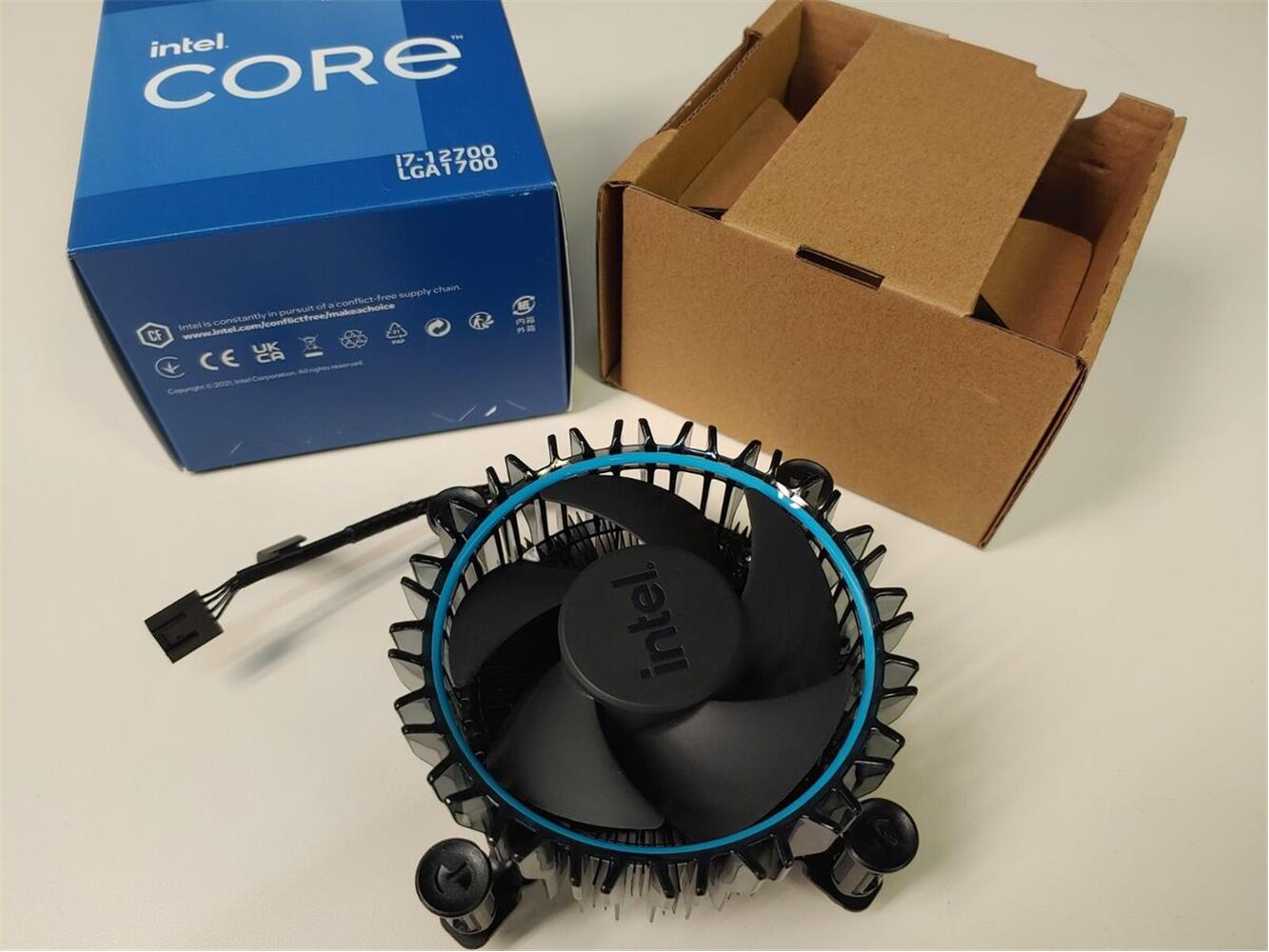 INTEL BXTSRM1 Socket 1700pin Alüminyum Orjinal Fan (M23901-001)