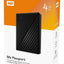Wd 4Tb My Passport WDBPKJ0040BBK-WESN 2.5" USB 3.2 Siyah Harici Harddisk