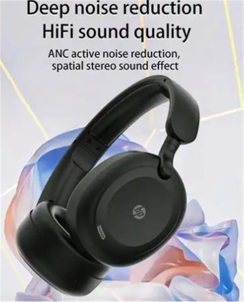 HP H231A Kablosuz Kulak Üstü Bluetooth Kulaklık V5.3 Siyah (Mikrofonlu, Çift Cihaz Desteği)