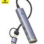 Baseus UltraJoy 6-Port HUB-Uzay Grisi (B00052802811-02)