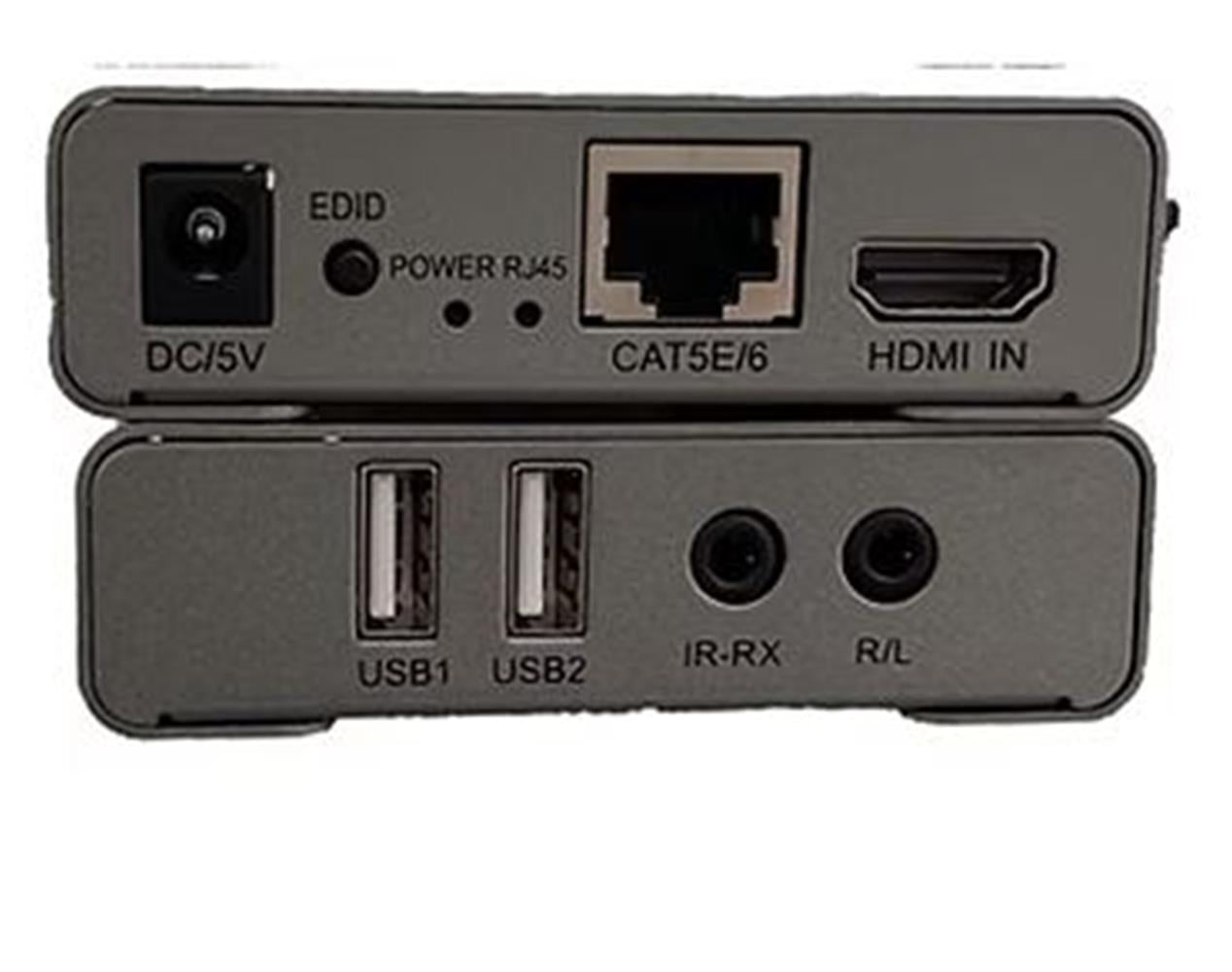 Seenergy SE-60MKE Ethernet Extende HDMI + USB 60 Metre Uzatma