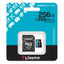 Kingston SDCG4-256GB 256GB microSDXC Canvas Go Plus Gen4 200MB-s A2 U3 V30 Card + ADP Hafıza Kartı