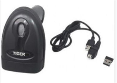 Tiger CS611-BT 1D CCD 2.4Ghz+Bluetooth Kablosuz Barkod Okuyucu