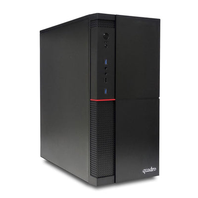 Quadro Solid DHA- 41825 Ci3 4130 3.4Ghz 8gb 256gb SSD ONB VGA Freedos Masaüstü Bilgisayar -DVD YOK-