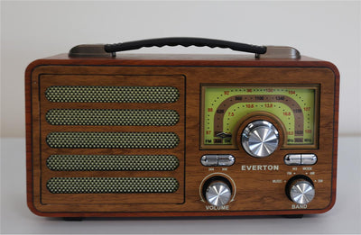 Everton Rt-755 Bluetooth Fm-Usb-Tf-Aux Şarjlı Nostaljik Radyo