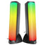 Mikado MD-183 2.0 3W-2 Bluetooth Siyah RGB Aydınlatmalı USB + 3.5mm USB 5V Speaker Hoparlör
