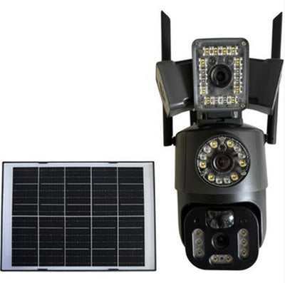 Okam O-KAM 3918 4G 6MP Dual Lens Solar Panel PTZ Kamera - Sim Kart Destekli