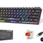 Hadron G509R Kablolu Oyuncu Mini Klavye Mekanik Red Switch Rgb Q Siyah