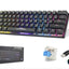 Hadron G509B Kablolu Oyuncu Mini Klavye Mekanik Blue Switch Rgb Q Siyah