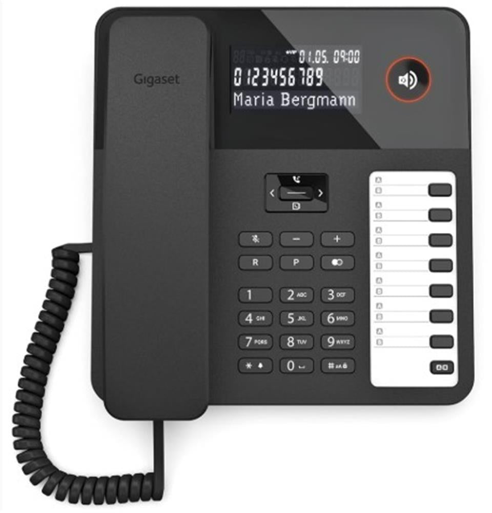 Gigaset DESK 600 Siyah Masaüstü Telefon