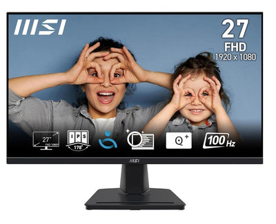 Msi 27" Pro MP275 Kurumsal Monitör Flat FHD IPS 100Hz 1ms Anti-Glare Siyah Monitör