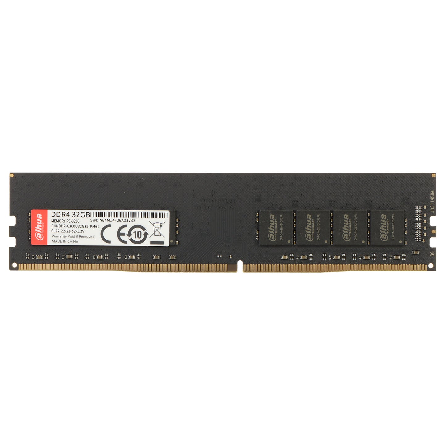 DAHUA DDR-C300U32G32 32GB (Tek Parça) DDR4 3200Mhz PC Bellek
