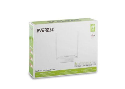 EVEREST EWR-301 4 Port 300mbps 2x5dBi Masaüstü Access Point