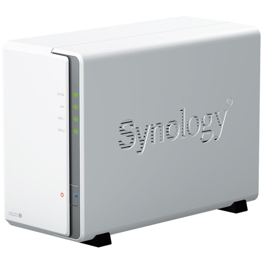 SYNOLOGY DS223J 2 X 3,5 SATA Destegi RAID(0-1) NAS Server