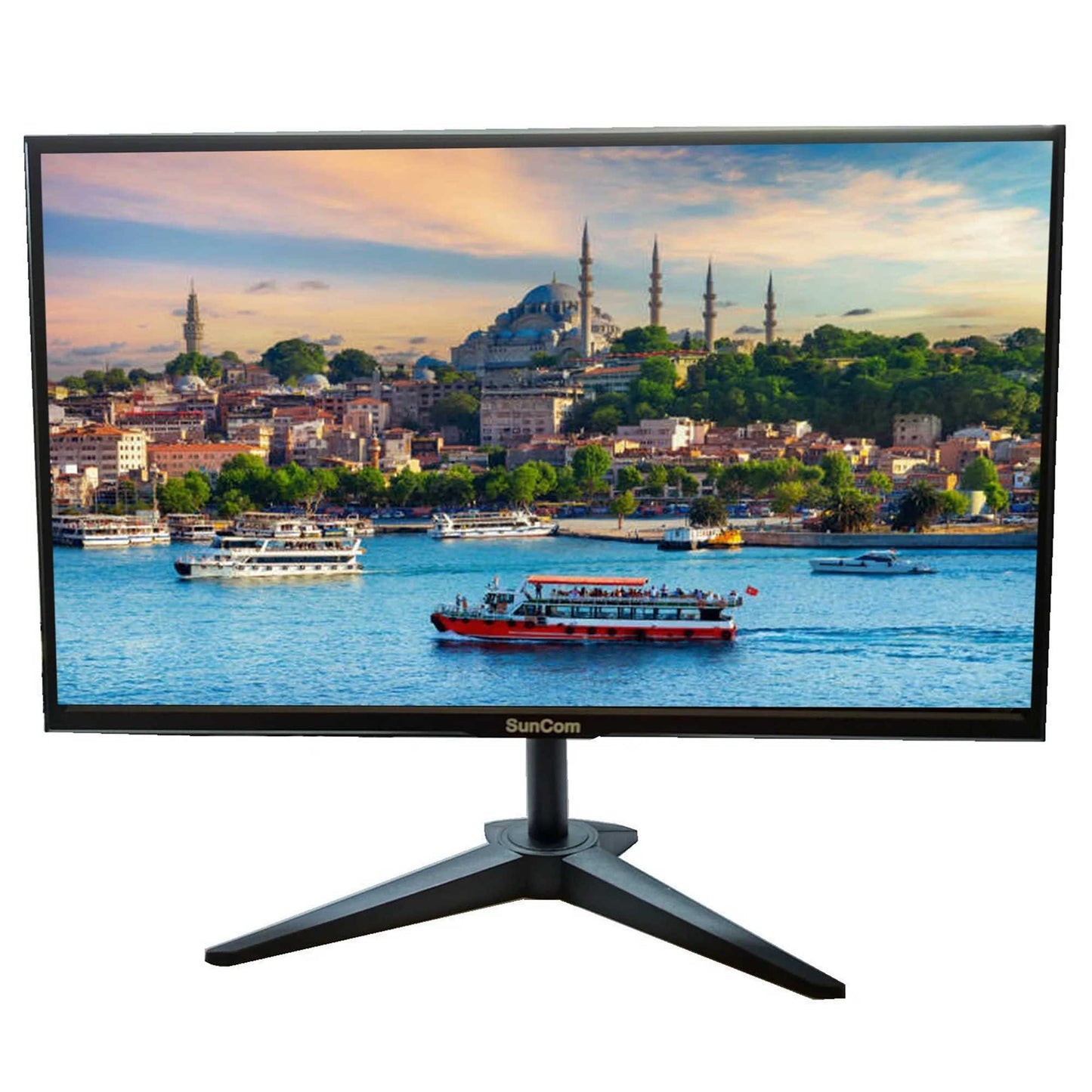 SUNCOM SM215VI 21.5" LED 5ms 60Hz 1920x1080 FullHD VGA HDMI (VESA) Siyah Monitör