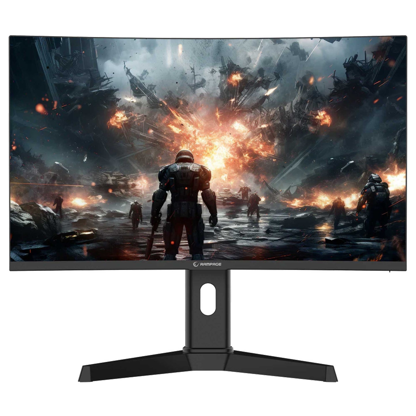 RAMPAGE DR27C300F 27" 1ms 300Hz FullHD RGB Pivot HDR Siyah Oyuncu Monitör