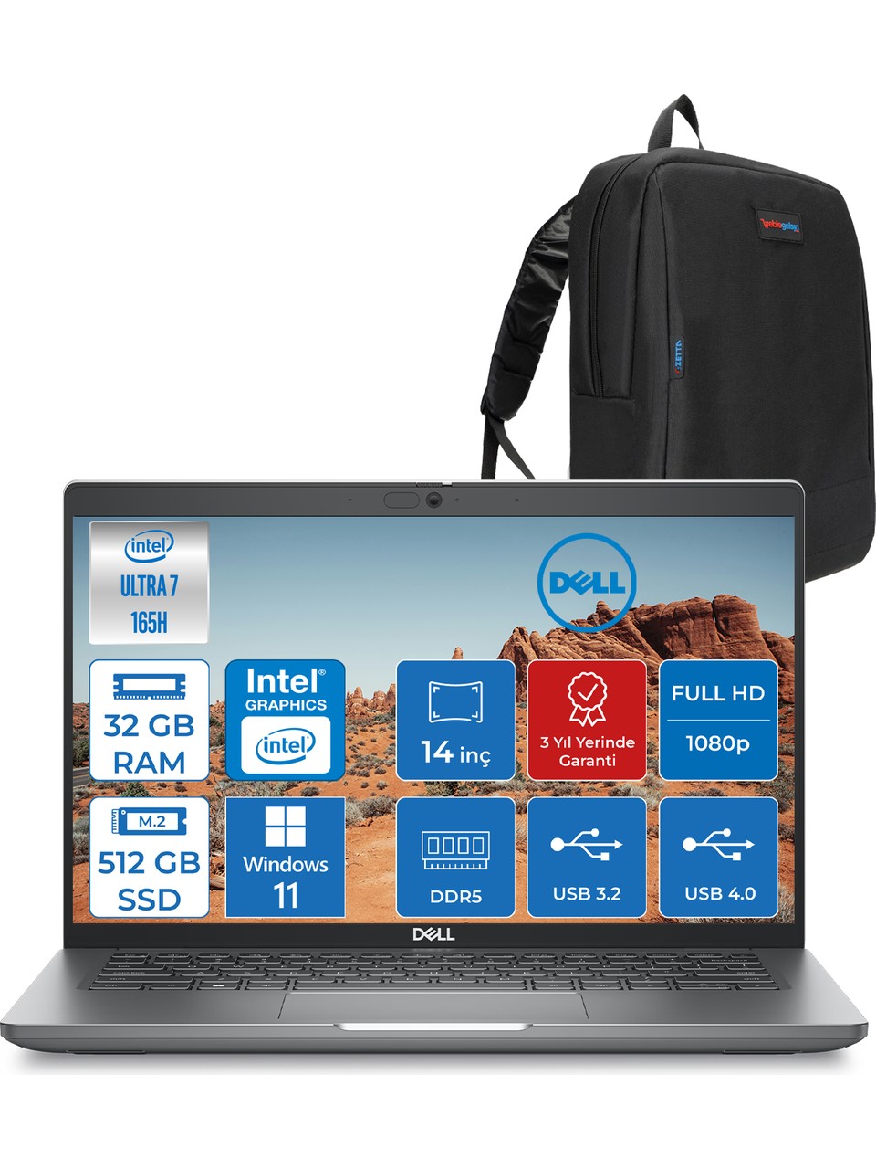 Dell Nb Latitude Xctol5450emea_vp Ultra 7 165h 32gb 512ssd O/b 14 W11pro