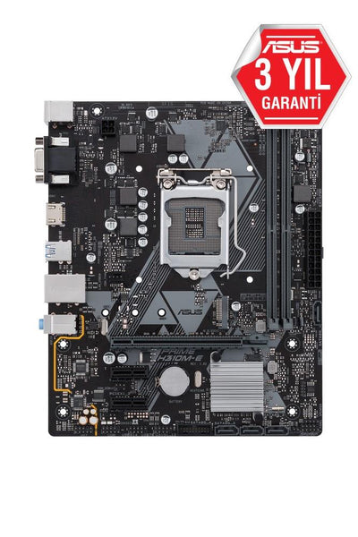 ASUS PRIME H310M-E R2.0 H310 DDR4 Vga GLan mATX HDMI M.2 USB3.1 1151Pv2 Anakart