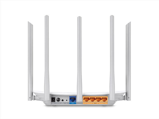 TP-LINK ARCHER C60 5 Port 10/100Mbps AC1350 5 Anten Masaüstü Dual-Band Wi-Fi Router