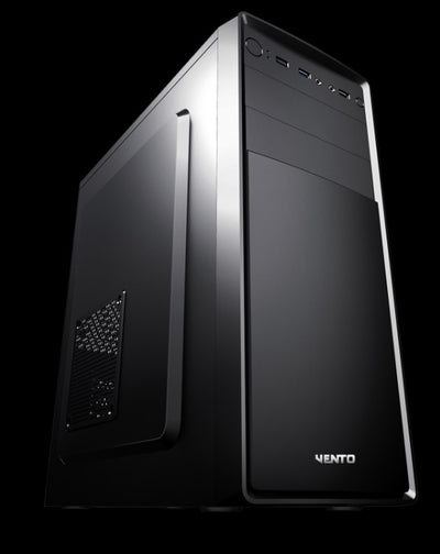 VENTO VS120S 500W Peak Siyah Mid Tower ATX Kasa