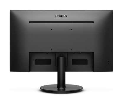 PHILIPS 221V8 VLine 21.5" LED 4ms 75Hz 1920x1080 FullHD VGA HDMI (VESA) Siyah Monitör