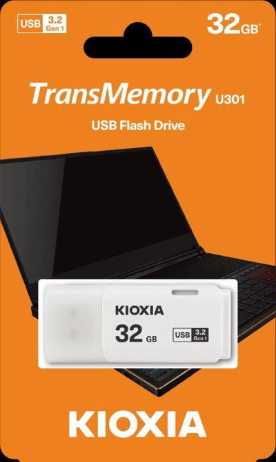 KIOXIA LU301W032GG4 U301 32GB USB 3.2 Beyaz USB Bellek