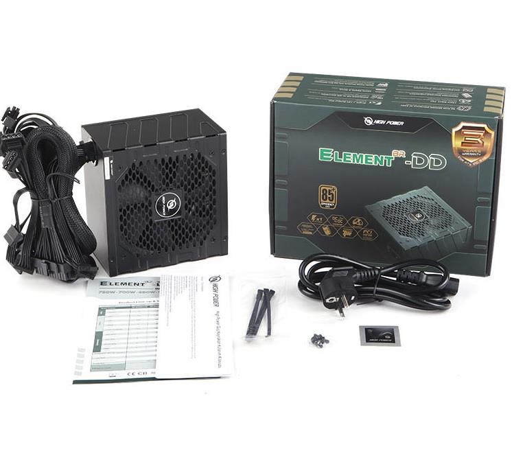 HIGH POWER HP1-M750BR-H12S 750W 80+ Bronze Siyah 12cm Fanlı Power Supply