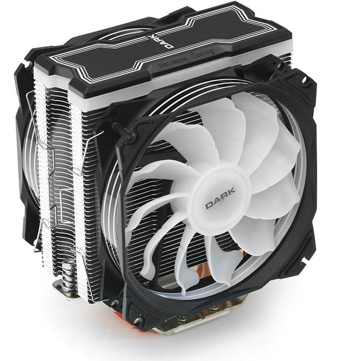DARK DKCCX129 AM4/1150/1156/775 120 mm RGB LED Fanlı Kule Tipi İşlemci Soğutucu