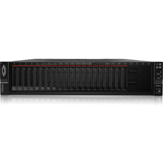 LENOVO 7X06A0PSEA SR650 SILVER 4210R 10C 2.4GHz 1x32GB 0GB 2U RACK 1x750W Titanium Server