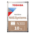 TOSHIBA HDWG11AUZSVA N300 3.5" 10TB 7200rpm 256mb Sata 7/24 NAS Harddisk