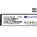 TWINMOS NGFFEGBM2280 M.2 256GB (580/550MB/s) PCIe SATA (3D NAND) SSD Disk (22x80MM)