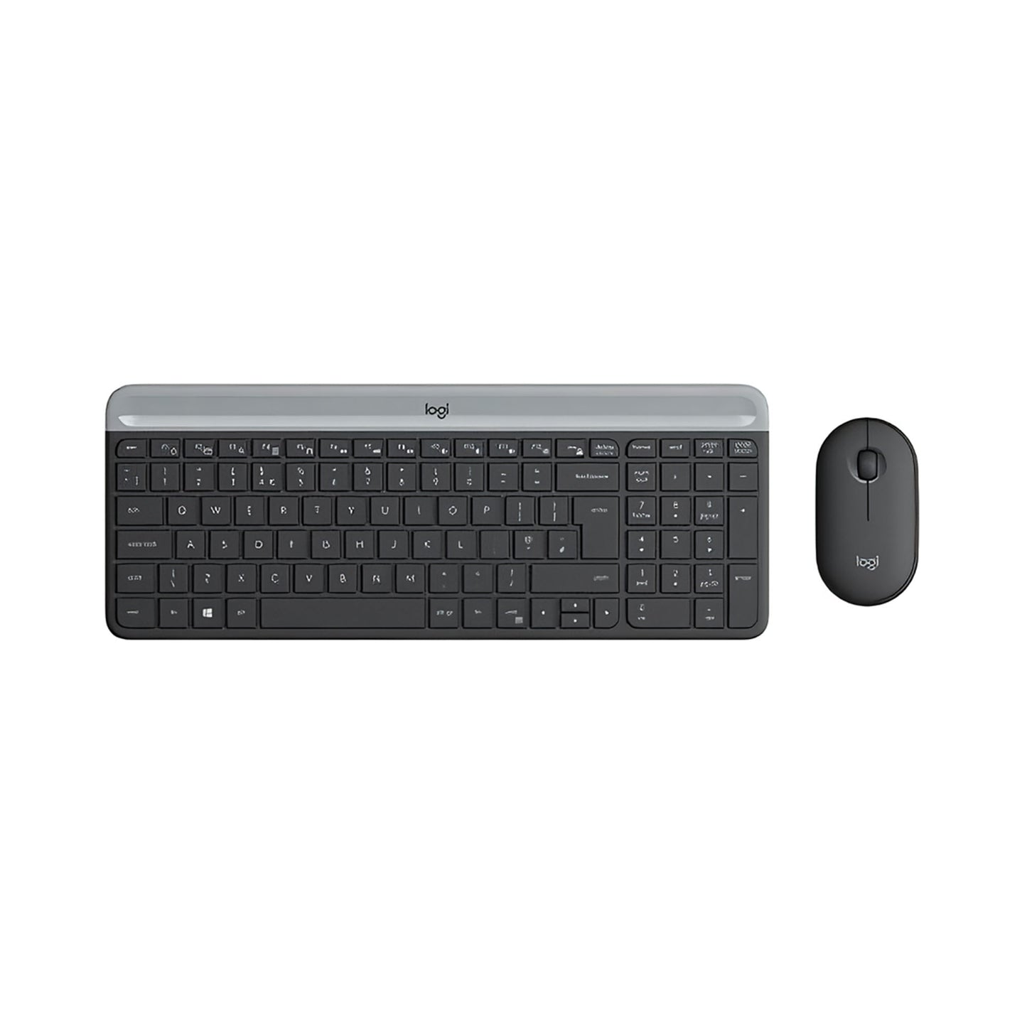 Logitech Mk470 Q Tr Ince Kablosuz Klavye Mouse Set Siyah 920-009435