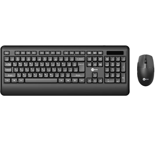 LENOVO LECOO KW202 Q Türkçe Kablosuz Siyah Klavye + Mouse Seti