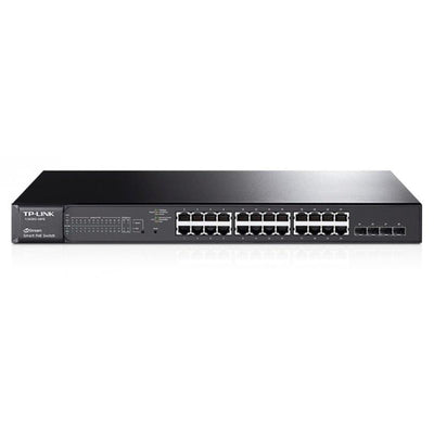 Tp-link Omada Tl-sg2428p 24 Port Gigabit+ 4xgigabit Sfp Uplink 250w Poe Yonetilebilir Rackmount Switch